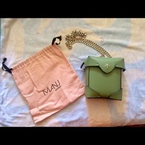 Manu Atelier mini bag,Green